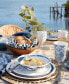Blue Bay Melamine 20-Piece Dinnerware Set, Service for 4