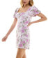 Фото #3 товара Платье Trixxi для девочек с объемными рукавами и принтом
