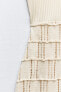 Фото #8 товара Платье с деталями из кружева кроше ZARA