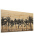Фото #2 товара 'Solitary Beach' Arte De Legno Digital Print on Solid Wood Wall Art - 30" x 60"