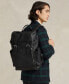 ფოტო #1 პროდუქტის Men's Pebbled Leather Backpack
