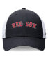 Фото #3 товара Men's Navy Boston Red Sox Evergreen Wordmark Trucker Adjustable Hat
