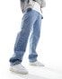 Фото #6 товара Calvin Klein Jeans co-ord 90's straight leg jeans in light wash