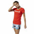 Women’s Short Sleeve T-Shirt Reebok Scoop Neck Red