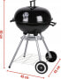 Lund GRILL WĘGLOWY OKRĄGŁY Z POKROWCEM, RUSZT 41CM (1 SZT)