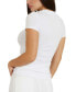 ფოტო #2 პროდუქტის Women's Sangallo Eyelet Appliqué T-Shirt