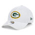 Бейсболка-кепка классическая New Era Green Bay Packers белая 39THIRTY Белый, S/M - фото #1