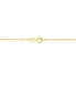 Фото #3 товара Macy's sapphire (7/8 ct. t.w.) and Diamond Accent Pendant Necklace in 14k Yellow Gold (Also in Ruby & Emerald)