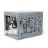 KindTail PAWD Cat and Dog Crate - S - Gray