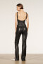 Skinny leather trousers - limited edition