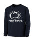 Big Boys Navy Penn State Nittany Lions Lockup Long Sleeve T-shirt