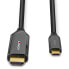 Фото #5 товара Кабель адаптера Lindy 1m USB Type C to HDMI 8K60 1м - USB Type-C - HDMI Type A (стандарт) - мужской - мужской - прямой
