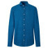 Фото #1 товара HACKETT Indigo Cot Lin Htooth long sleeve shirt