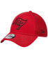 Фото #1 товара Men's Red Tampa Bay Buccaneers Team Neo Pop 39THIRTY Flex Hat