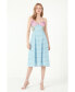 ფოტო #3 პროდუქტის Women's Printed Satin Dress