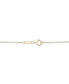 Фото #5 товара Diamond Station Lariat Necklace (1/2 ct. t.w.) in 14k Gold, 15" + 2" extender, Created for Macy's