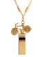 Фото #2 товара 2028 gold-Tone Bike Whistle Necklace