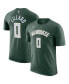 ფოტო #1 პროდუქტის Men's Damian Lillard Hunter Green Milwaukee Bucks Name and Number T-shirt