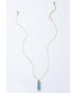 ფოტო #2 პროდუქტის Brayden Turquoise Pendant Necklace