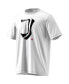 Men's White Juventus Chinese Calligraphy T-shirt