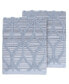 Фото #1 товара Полотенца Linum Home Alev Jacquard из турецкого хлопка 2 шт.