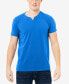 ფოტო #1 პროდუქტის Men's Basic Notch Neck Short Sleeve T-shirt