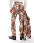 Фото #4 товара Twisted tailor bold floral jacquard trouser in multi