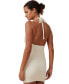 Фото #2 товара Women's Knit Halter Dress