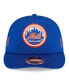 ფოტო #2 პროდუქტის Men's Royal New York Mets 2024 Clubhouse Low Profile 59FIFTY Snapback Hat
