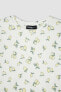 Фото #7 товара Топ Defacto Lemon Print Crop