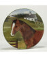 York Stables Set of 4 Salad Plate 8.5"