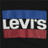 Футболка с коротким рукавом мужская Levi's Logo Jr Чёрный