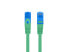 Фото #3 товара Lanberg PCF6A-10CC-0050-G - 0.5 m - Cat6 - S/FTP (S-STP) - RJ-45 - RJ-45 - Green