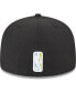 Фото #2 товара Men's Black Detroit Pistons Color Pack 59FIFTY Fitted Hat