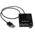 Фото #1 товара StarTech.com USB Stereo Audio Adapter External Sound Card with SPDIF Digital Audio and Stereo Mic - 5.1 channels - 24 bit - 91 dB - USB