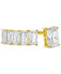 ფოტო #1 პროდუქტის Cubic Zirconia Multi Stone Small and Large Cuff Ring