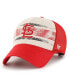 Фото #2 товара Men's Red St. Louis Cardinals Breakout MVP Trucker Adjustable Hat
