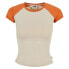 URBAN CLASSICS Organic StretchRetro Baseball short sleeve T-shirt