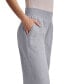 Women's High-Rise Gauze Straight-Leg Pants