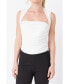 Фото #1 товара Women's Draped Ruched Top