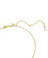 Фото #3 товара Swarovski gold-Tone Color Crystal Clover Pendant Necklace, 15" + 2-3/4" extender