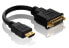Фото #1 товара PureLink PureInstall Serie HDMI DVI Adapterkabel vergoldet St. A 24+1pol DVI-D Bu. - Adapter - Digital/Display/Video