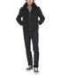 Фото #7 товара Men's Faux-Fur-Collar Bomber Jacket