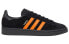 adidas originals Campus Porter Black Orange 复古运动 低帮 板鞋 男款 黑橙 / Кроссовки Adidas originals Campus B28143