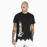 Фото #1 товара Puma 4Th Quarter Graphic Crew Neck Short Sleeve T-Shirt Mens Black Casual Tops 5