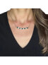 Фото #2 товара Rivka Friedman emerald Crystal + Cubic Zirconia Pendant Necklace