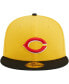 Фото #3 товара Головной убор New Era мужской Желтый, Черный Cincinnati Reds Grilled 59FIFTY