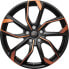 Фото #2 товара Колесный диск литой RC-Design RC34 black orange matt 8x18 ET40 - LK5/112 ML57.1