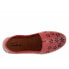 Фото #8 товара Trotters Rosie T2233-600 Womens Red Narrow Leather Loafer Flats Shoes