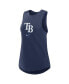 Фото #2 товара Women's Navy Tampa Bay Rays Legacy Icon High Neck Fashion Tank Top